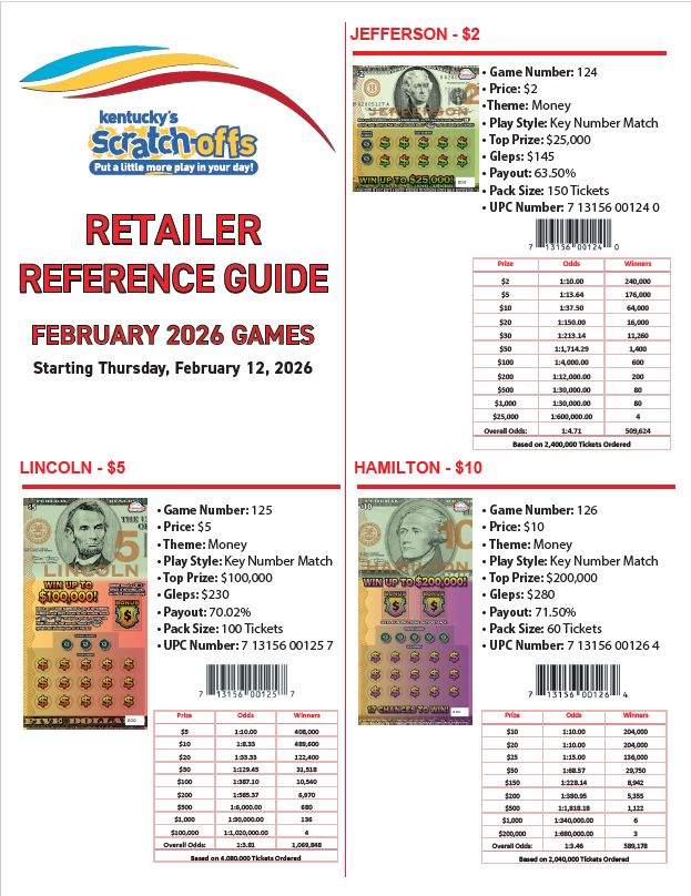 February Sales Sheet 2026