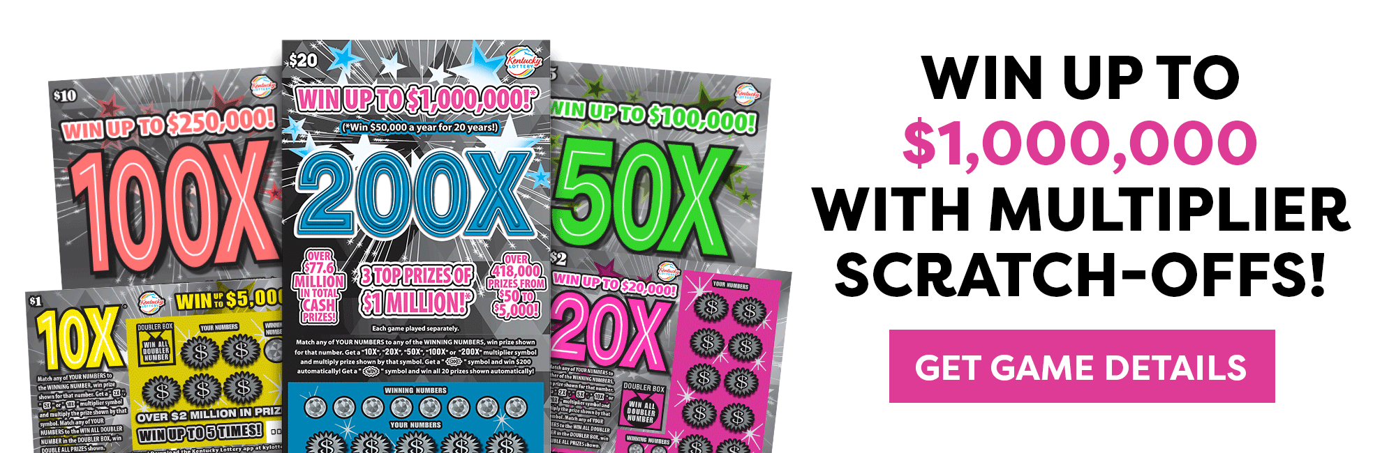 NEW X Scratch-offs are here!