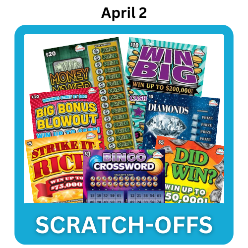 April Scratch-offs
