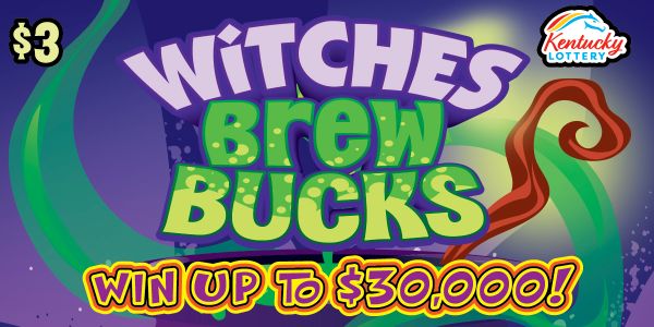 Witches Brew — $3 Kentucky scratch-off ticket