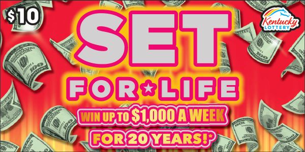 $10 Set For Life — $10 Kentucky scratch-off ticket