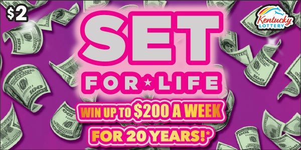 $2 Set For Life — $2 Kentucky scratch-off ticket