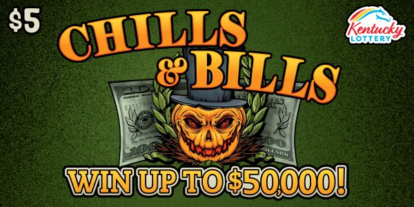Chills & Bills — $5 Kentucky scratch-off ticket